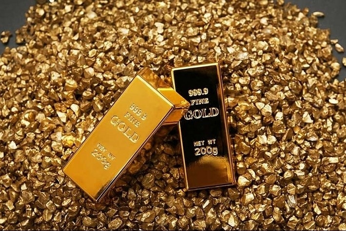 Giá vàng SJC đắt hơn vàng thế giới 9,03 triệu đồng/lượng. (Ảnh minh họa: KT)