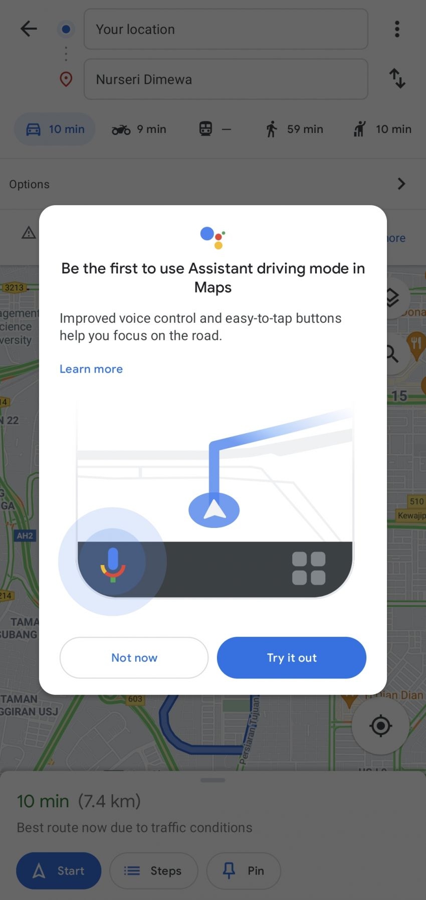 google assistant driving mode thay the cho android auto tren he die u ha nh mo i hinh anh 1