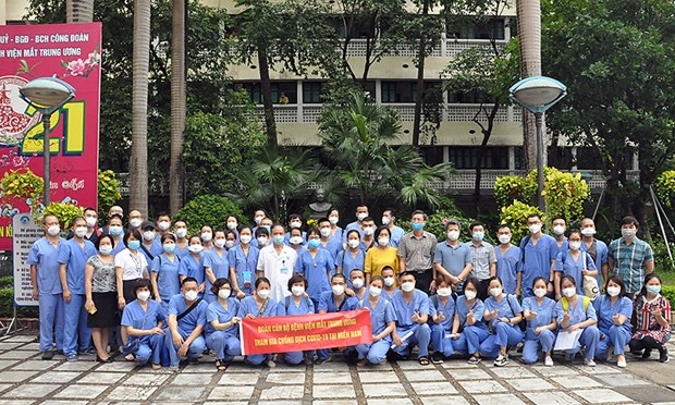 hanoi sends medical workers to support hcm city in covid-19 fight picture 1