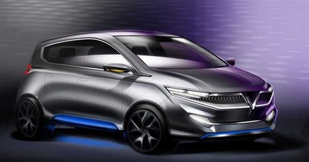 A VinFast electric car design. — Photo courtesy of Vingroup