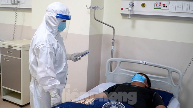 Along with curing patients, medical staff also care for individuals admitted to the department, feeding and showering many severe cases.