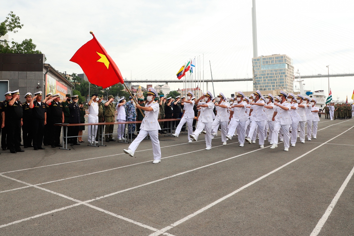 army games 2021 hai quan viet nam doat huy chuong bac mon thi cup bien hinh anh 1