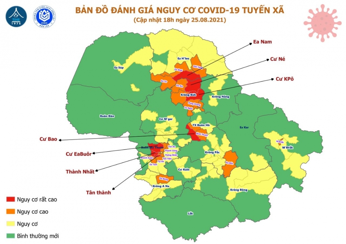 phat sinh lien tiep chum ca cong dong, Dak lak buoc vao nac thang moi chong covid-19 hinh anh 2