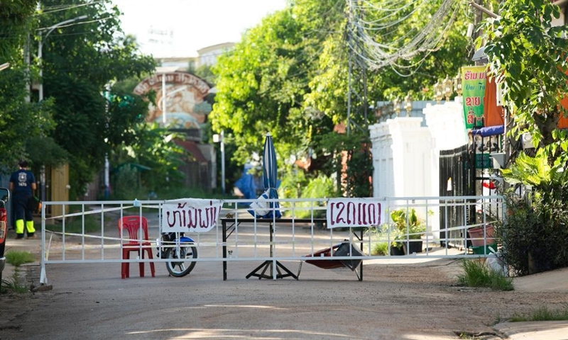 thu do vientiane lao ghi nhan nhieu ca lay nhiem trong cong dong hinh anh 1