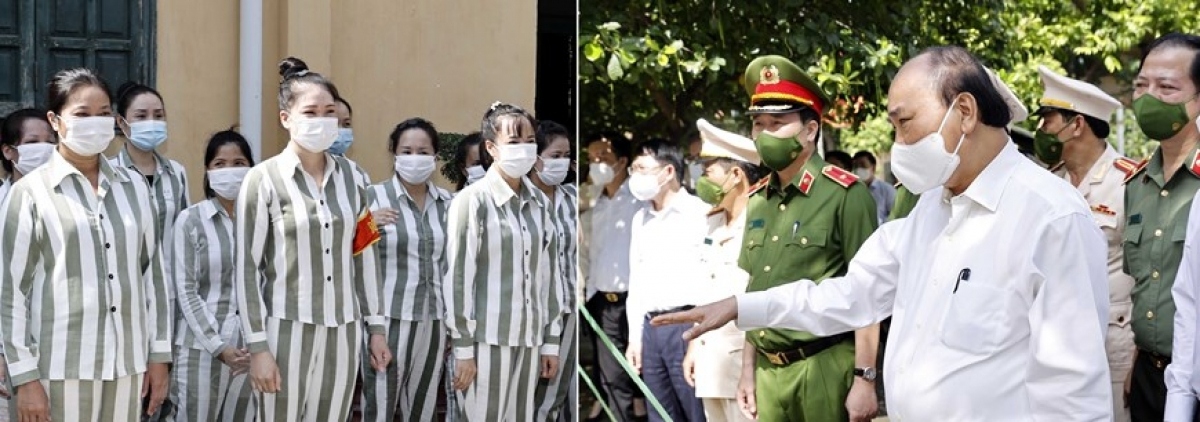 state president inspects amnesty work in bac giang picture 2