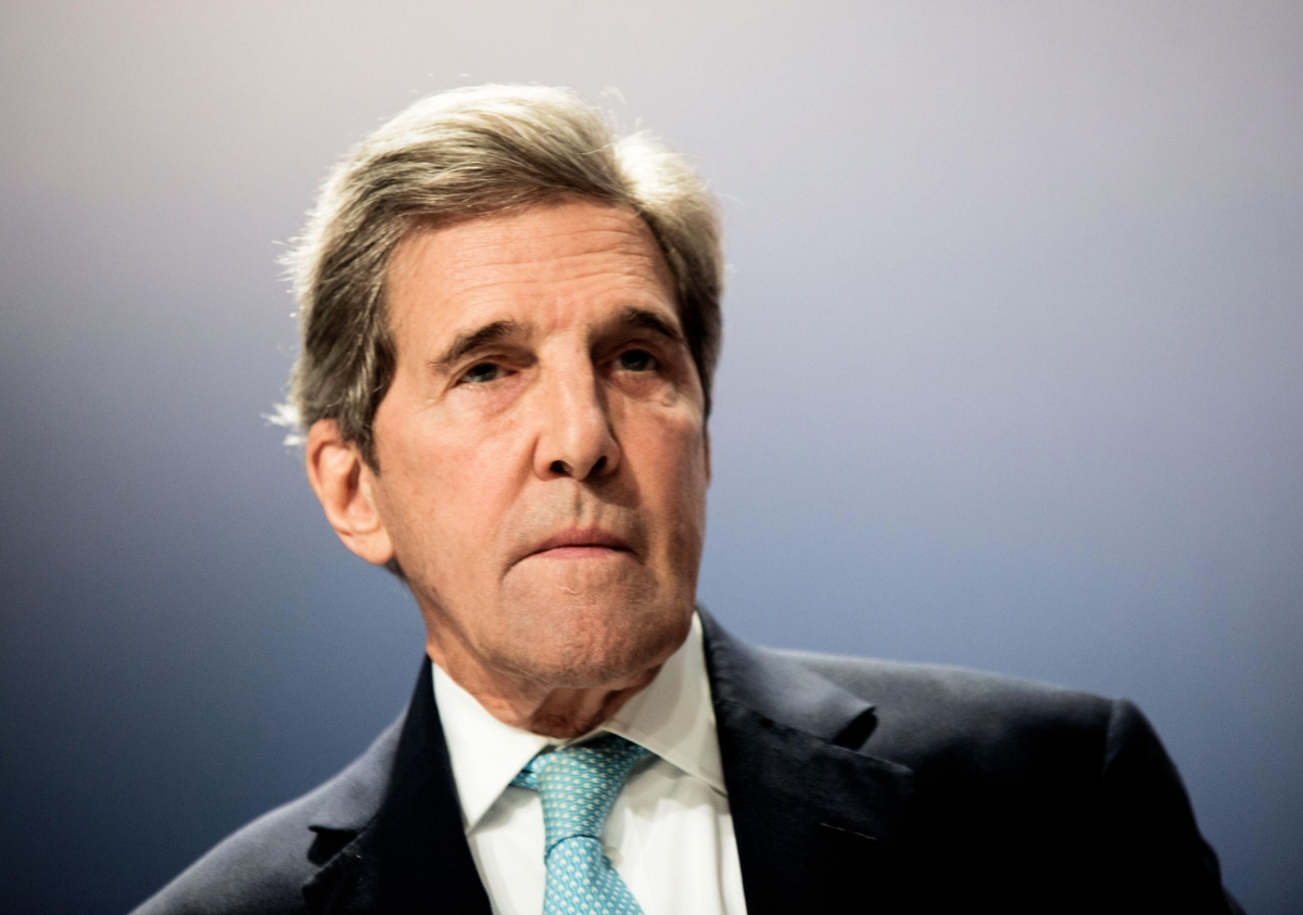 Đặc phái viên của Tổng thống Mỹ về vấn đề biến đổi khí hậu John Kerry. ảnh: New Yorker.