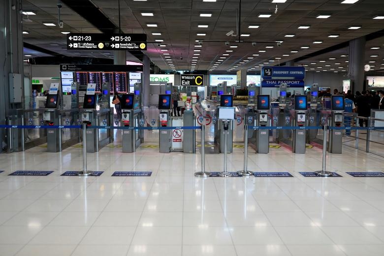 Sân bay Suvarnabhumi ở Bangkok, Thái Lan. Ảnh: Reuters