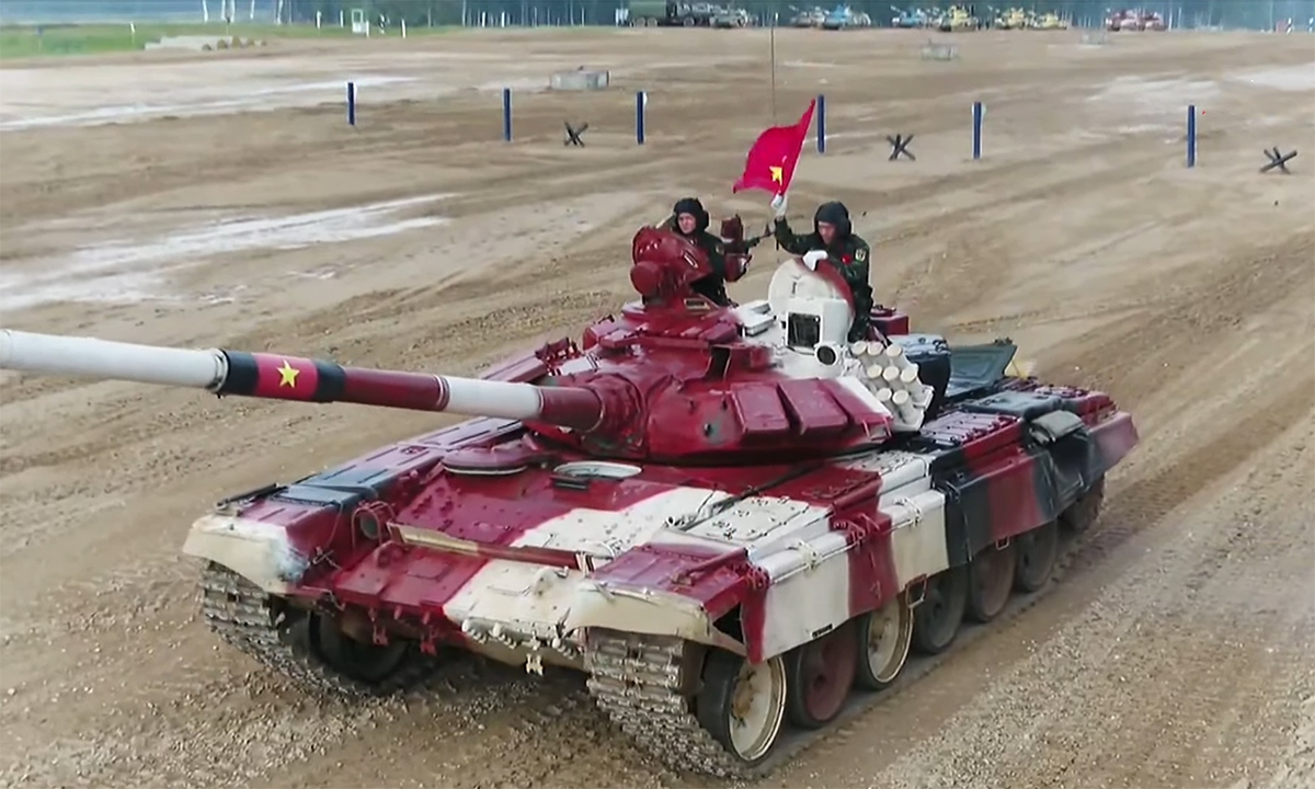 vietnamese tank crew finish bottom in second match at army games picture 1