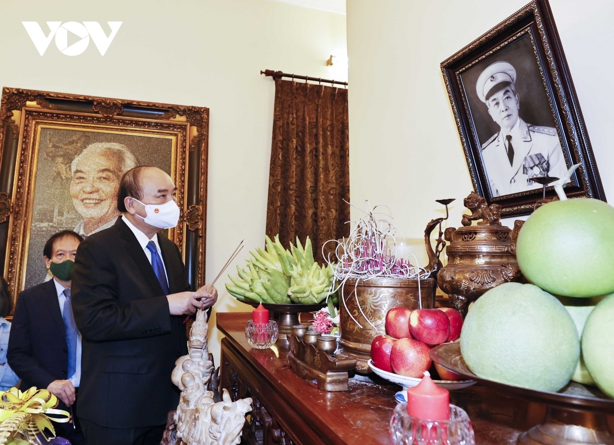 state president commemorates legendary general vo nguyen giap picture 1