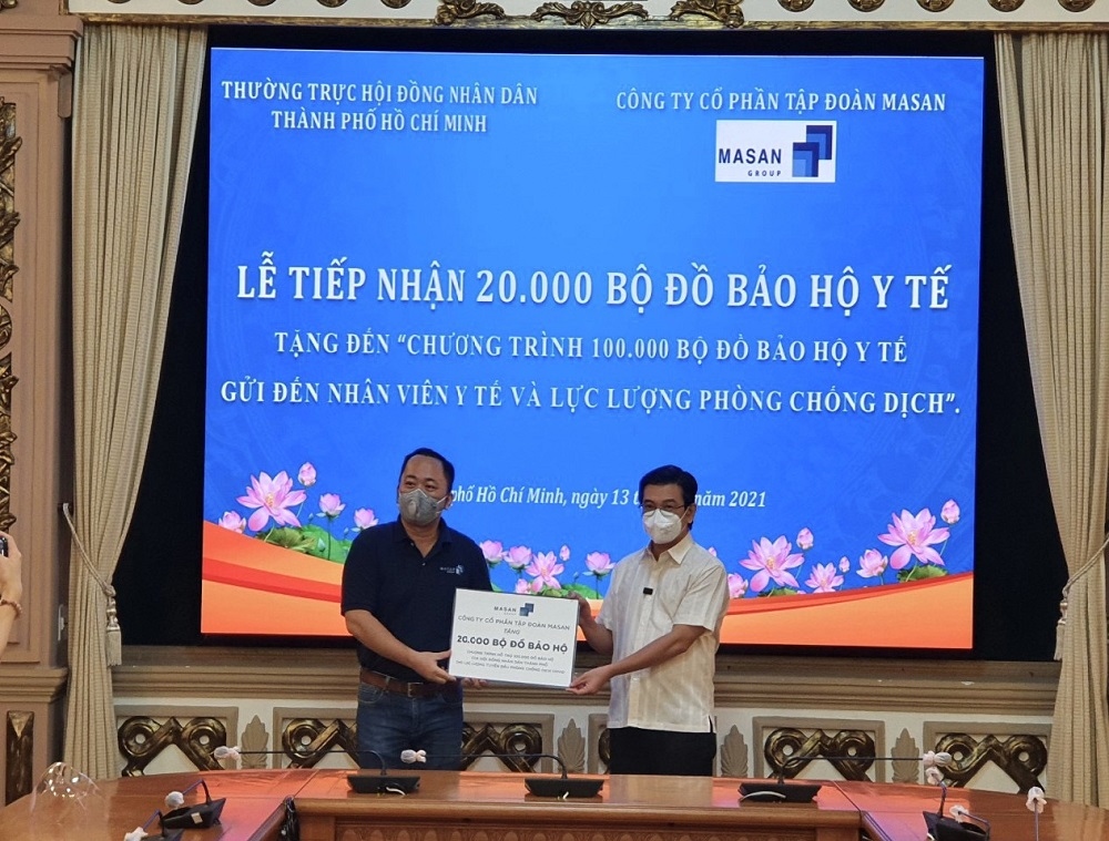 Masan hỗ trợ gấp thiết bị y tế cho lực lượng tuyến đầu chống dịch