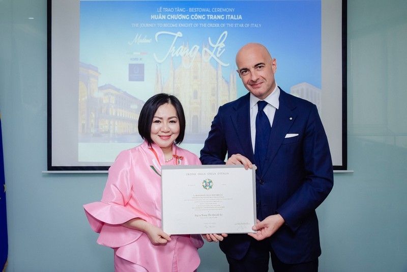 trang le appointed italian culinary ambassador picture 1