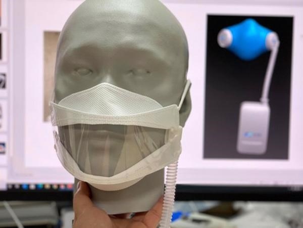 ventilator creator invents antiviral face mask picture 2