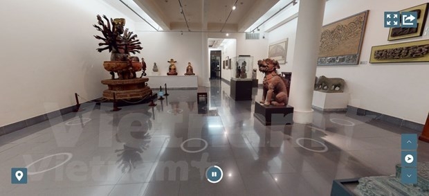 national fine arts museum launches 3d tour in vietnamese, english picture 1