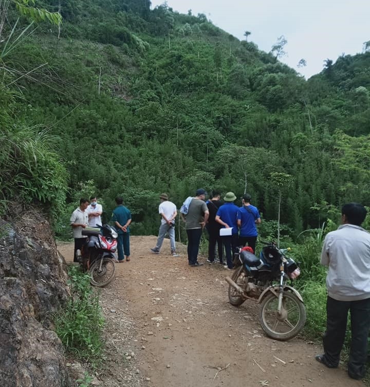 Dieu tra vu viec nguoi dan ong tu vong sau vu no ven duong hinh anh 1