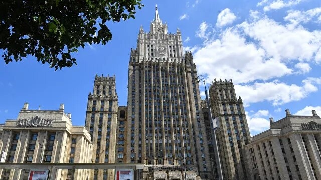 Tòa nhà Bộ Ngoại giao Nga (Nguồn: rianovosti)