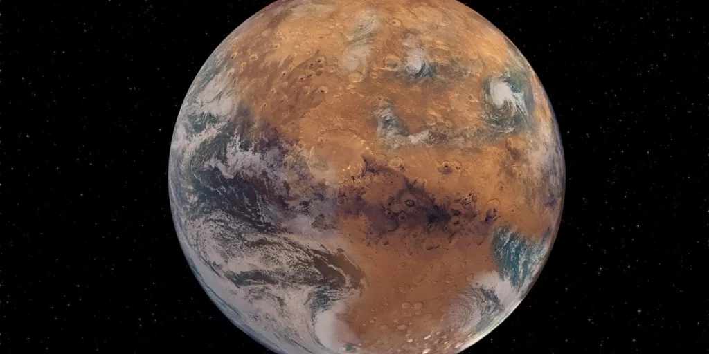 Hình chụp Sao Hỏa từ vệ tinh cho thấy vết tích những dòng sông cổ có tuổi  thọ cả tỷ năm
