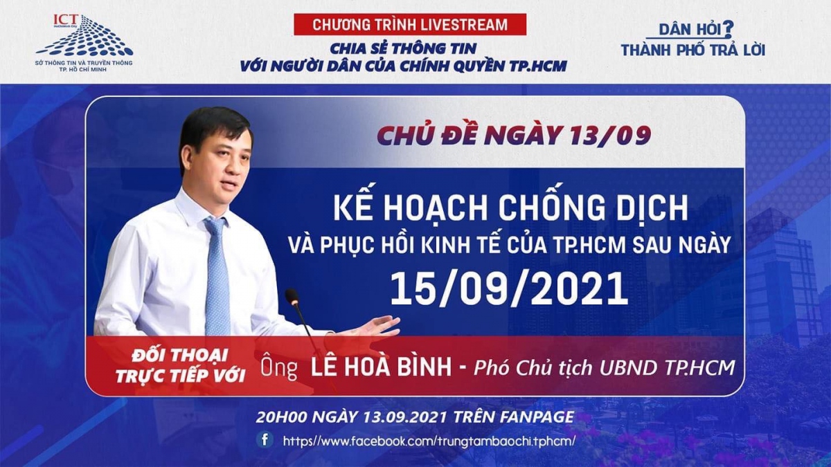 "Dân hỏi - Thành phố trả lời" ngày 13/9