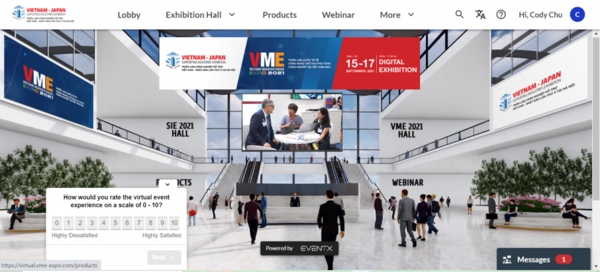 The SIE and VME will run online until September 17 via VME website (www.vme-expo.com). (Photo: organising board)