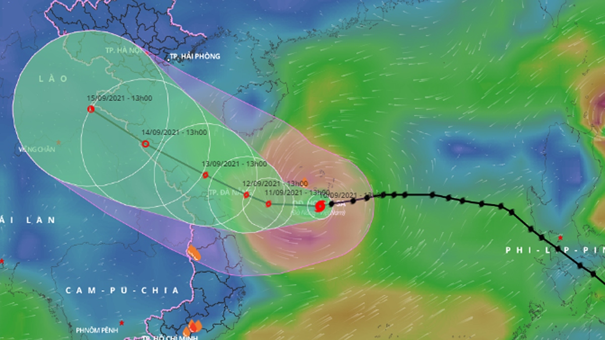 typhoon conson to change course, head toward vietnam s central coast picture 1