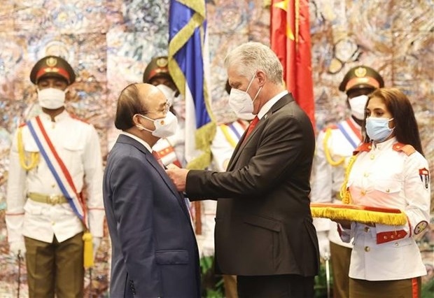 vietnam, cuba issue joint statement on president nguyen xuan phuc s visit picture 1