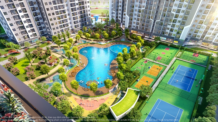 Do thi phong cach resort nhiet doi miami hut khach tai ha noi hinh anh 1