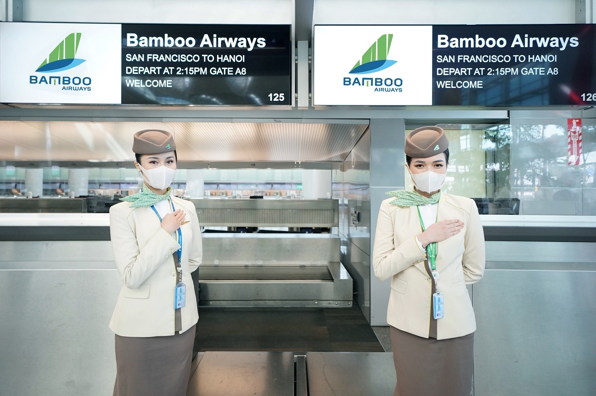 bamboo airways don chuyen bay thang dau tien ket noi viet - my ta i san bay san francisco hinh anh 6