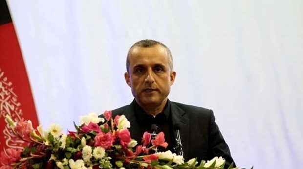 Cựu Phó Tổng thống Afghanistan Amrullah Saleh. Ảnh: Reuters