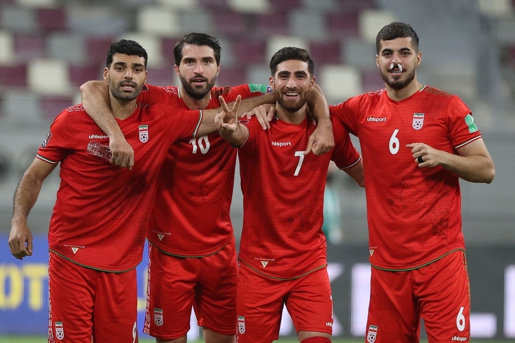 Iran đè bẹp Iraq 3 bàn không gỡ. (Ảnh: AFC) Iran đè bẹp Iraq 3 bàn không gỡ. (Ảnh: AFC)