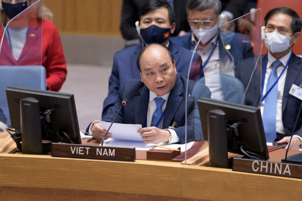 Chủ tịch nước đề nghị LHQ lập cơ sở dữ liệu về tác động của nước biển dâng
