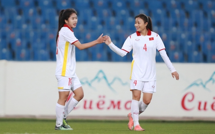 Dt nu viet nam chi can hoa tajikistan la doat ve du vck asian cup 2022 hinh anh 1