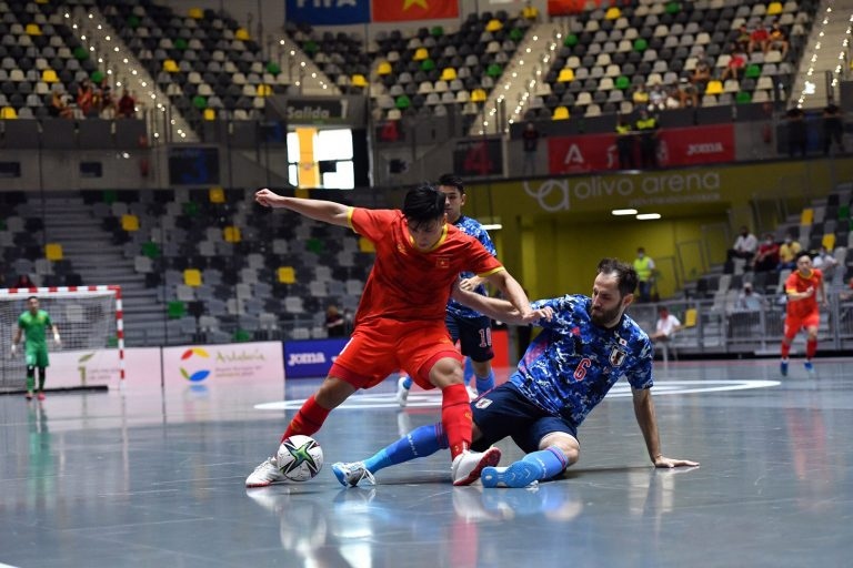 Dt futsal viet nam san sang cho man so tai voi Dt brazil hinh anh 1