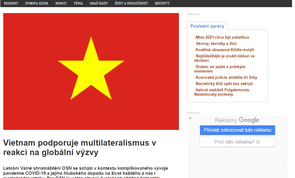 czech media outlets laud vietnam s multilateral cooperation stance picture 1