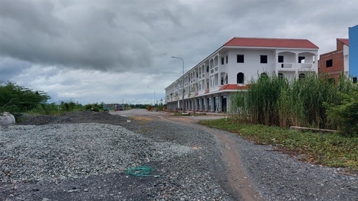 Một góc dự án Khu đô thị mới Thới Lai.