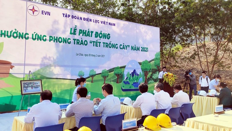 EVN phát động hưởng ứng phong trào “Tết trồng cây” năm 2021