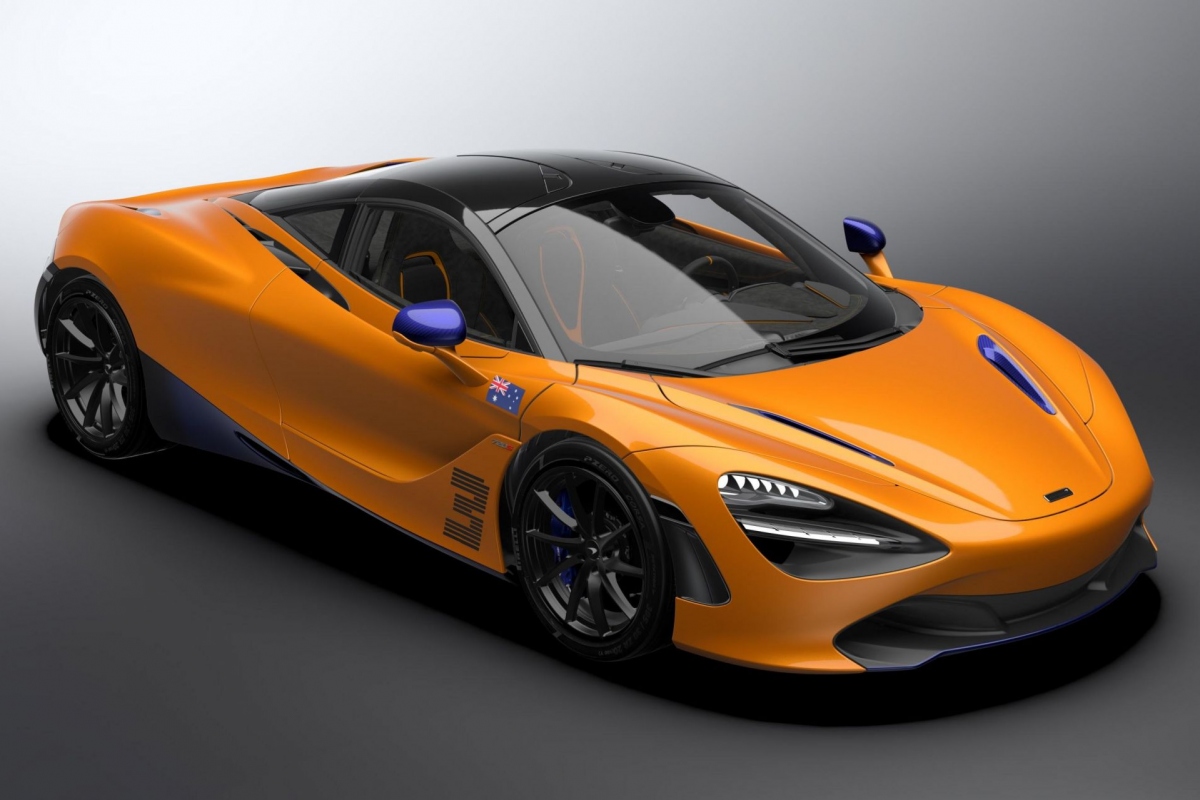 can canh mclaren 720s phien ban dac biet vinh danh tay dua f1 daniel riacciardo hinh anh 2