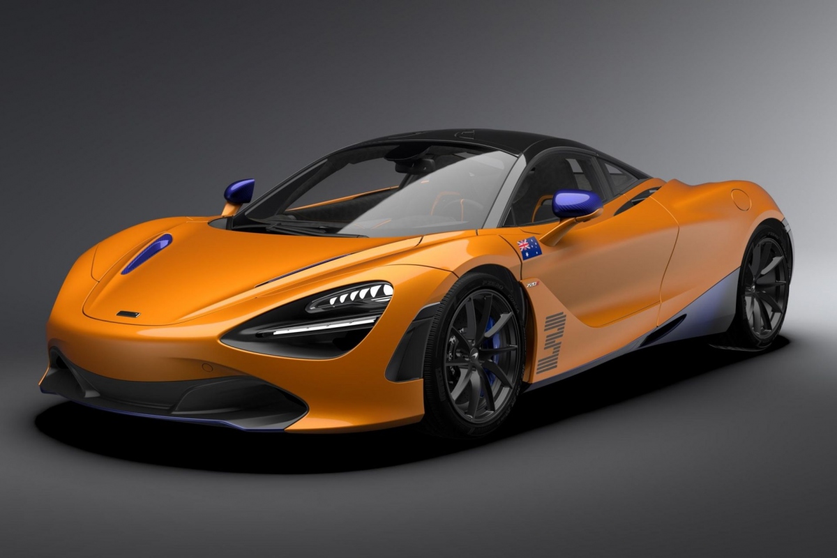 can canh mclaren 720s phien ban dac biet vinh danh tay dua f1 daniel riacciardo hinh anh 1