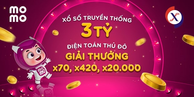 Dịch vụ đặt 1 ăn 70 trên ví điện tử MoMo