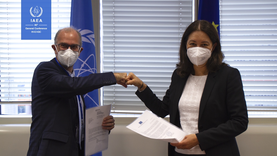 iaea và liên minh châu Âu mở rộng hợp tác về an toàn hạt nhân hình ảnh 1 iaea va lien minh chau Au mo rong hop tac ve an toan hat nhan hinh anh 1