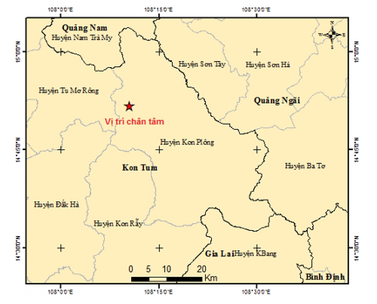 two minor quakes jolt central highlands province picture 1