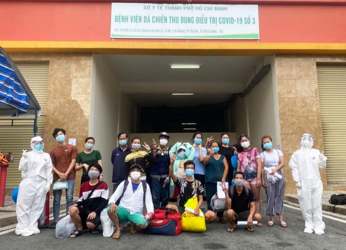 over 6,000 covid-19 patients discharged from hcm city field hospital picture 1