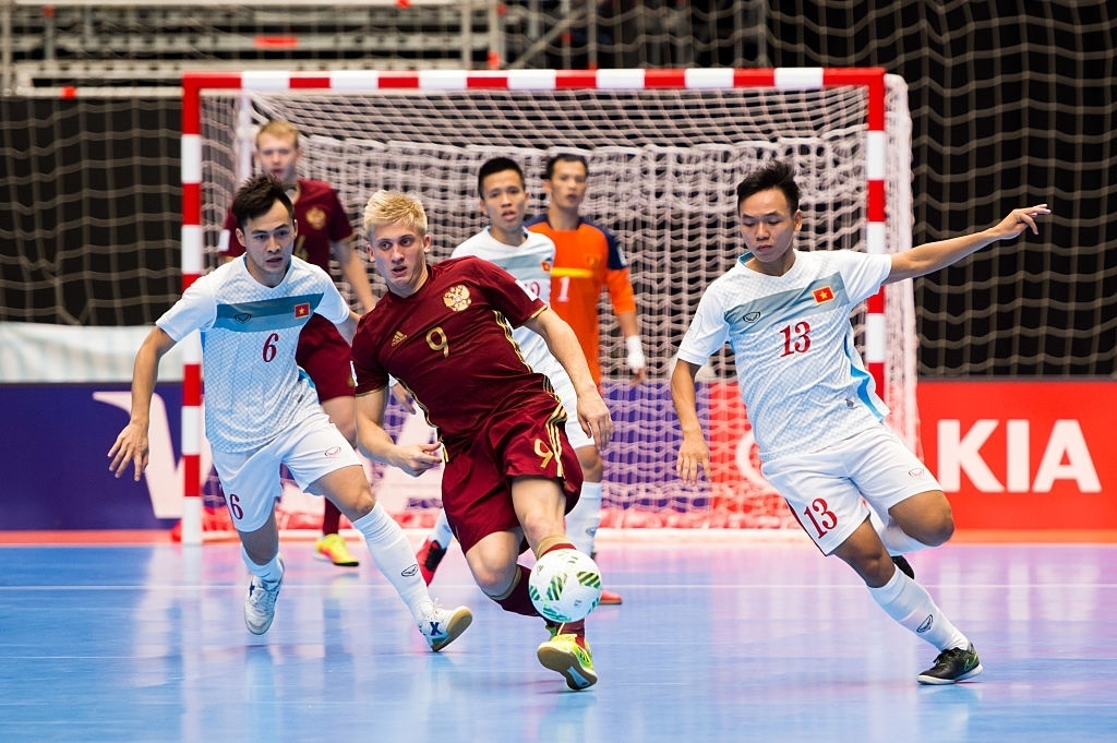 Dt viet nam doi dau Dt nga o vong 1 8 futsal world cup 2021 hinh anh 2