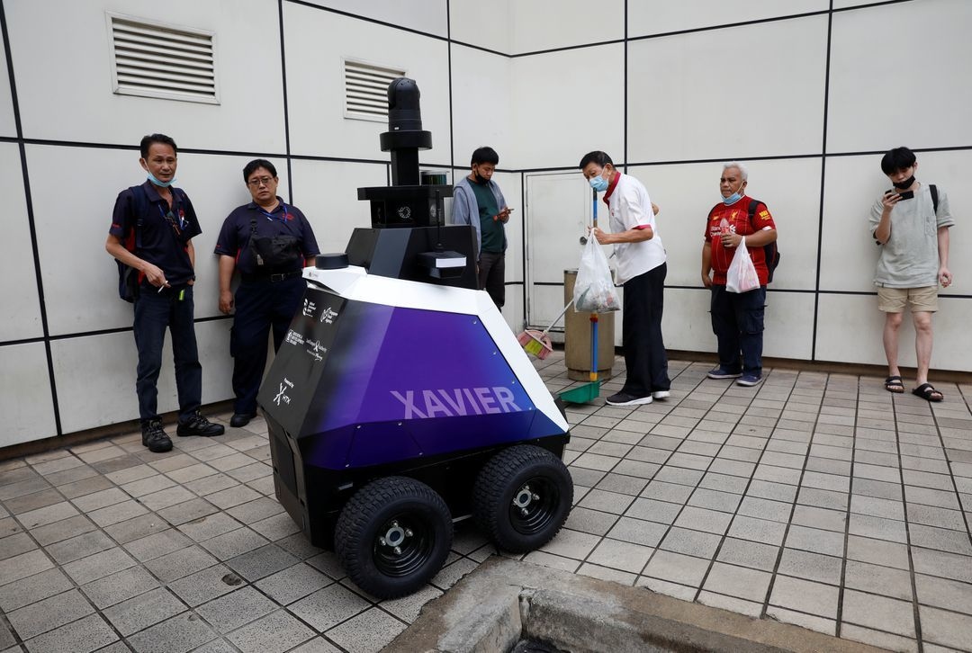 singapore thu nghiem robot tuan tra hinh anh 1