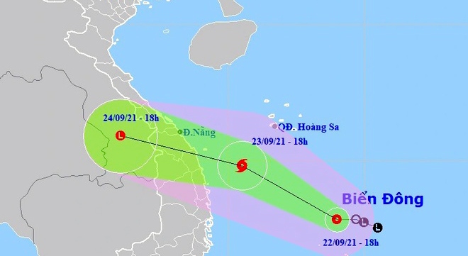 low depression to strengthen into storm, head towards central vietnam picture 1