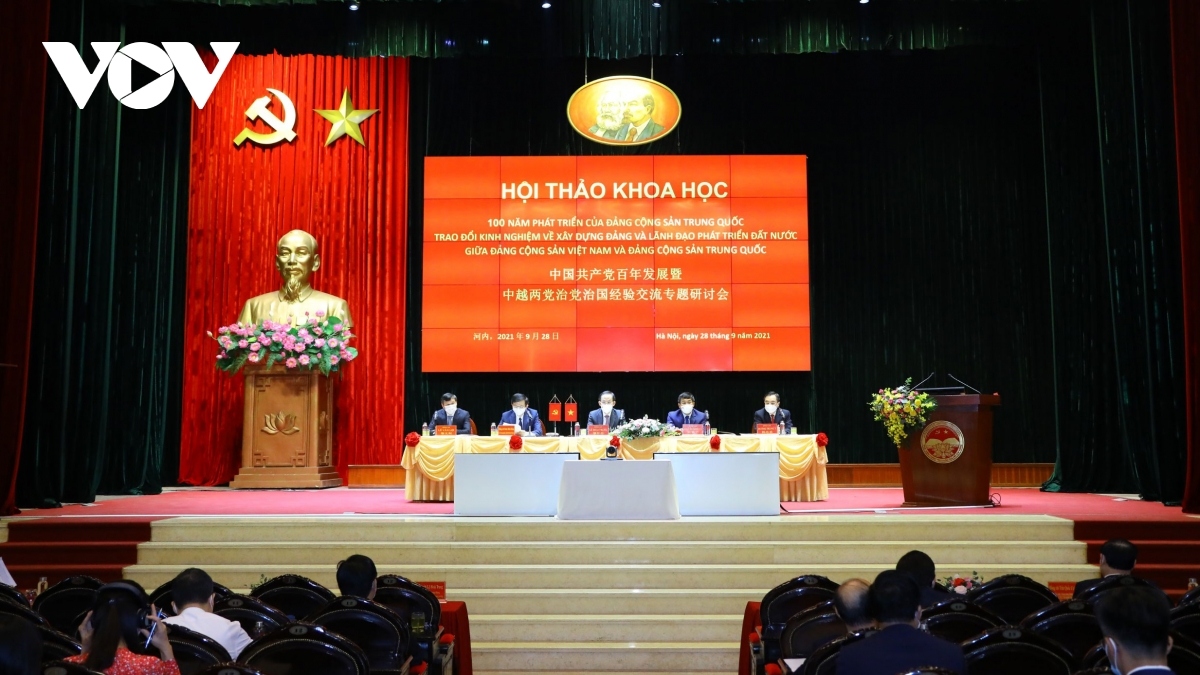 vietnam, china share experience in party building, national development picture 1