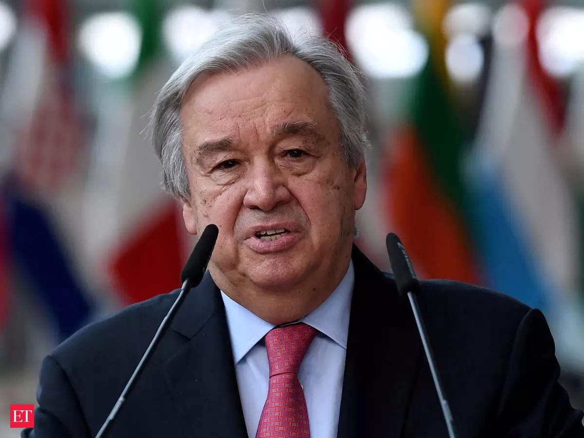 Tổng Thư ký Liên Hợp Quốc Antonio Guterres. Ảnh: Economic Times