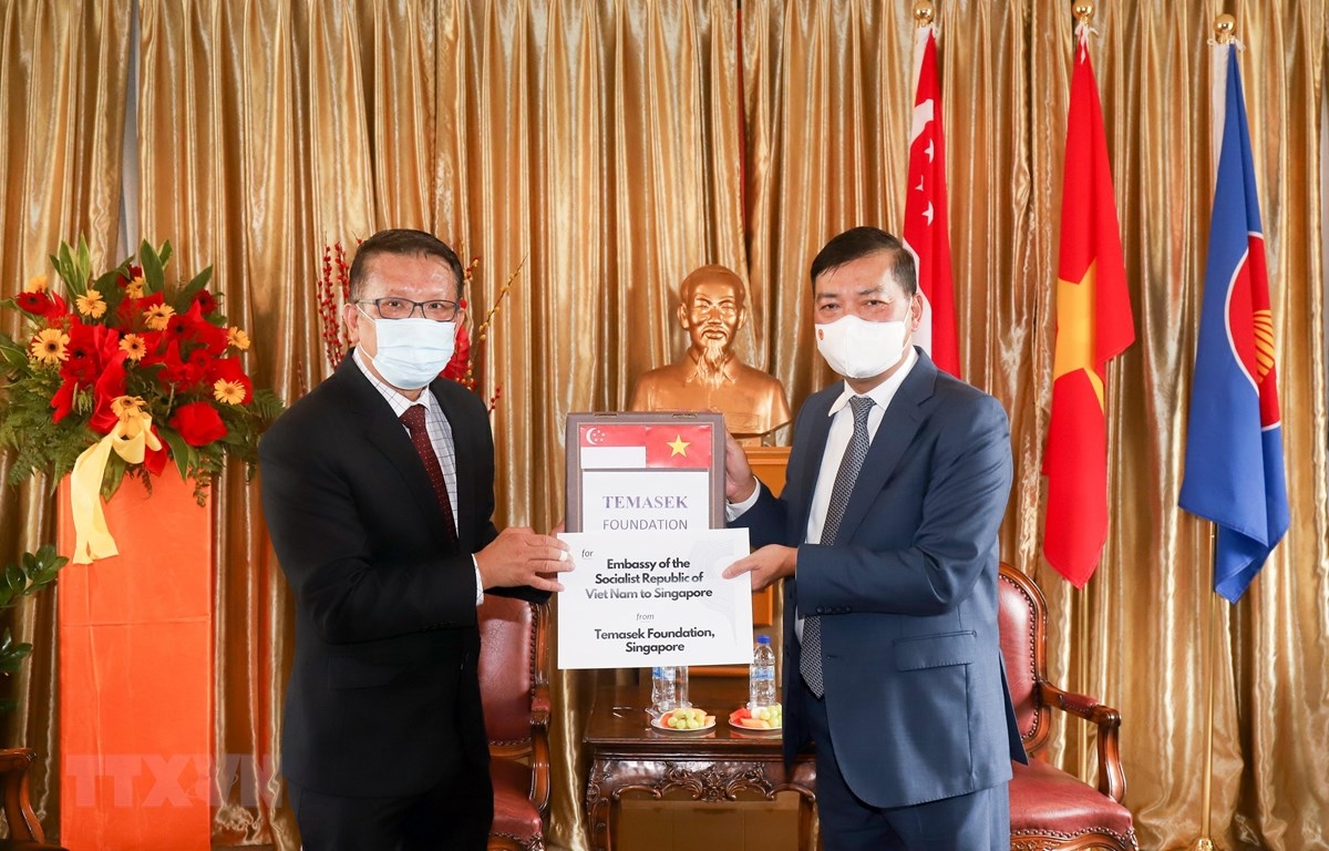 singapore s temasek presents covid-19 medical supplies to vietnam picture 1