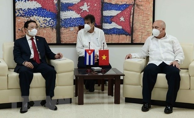 vietnam, cuba share experience in party building picture 1