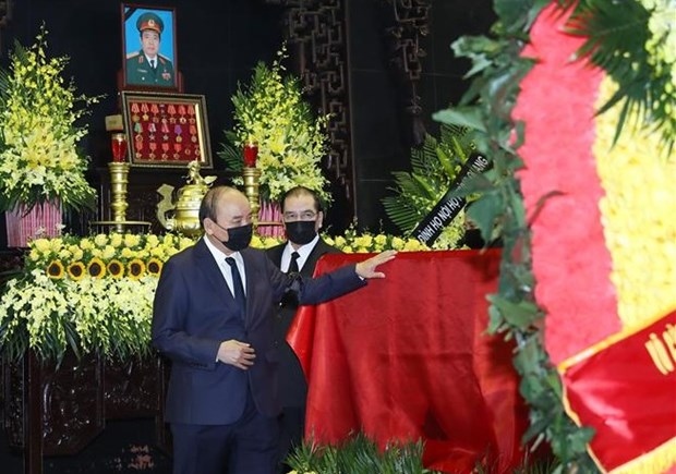 state funeral held for former defence minister phung quang thanh picture 1 state funeral held for former defence minister phung quang thanh picture 1