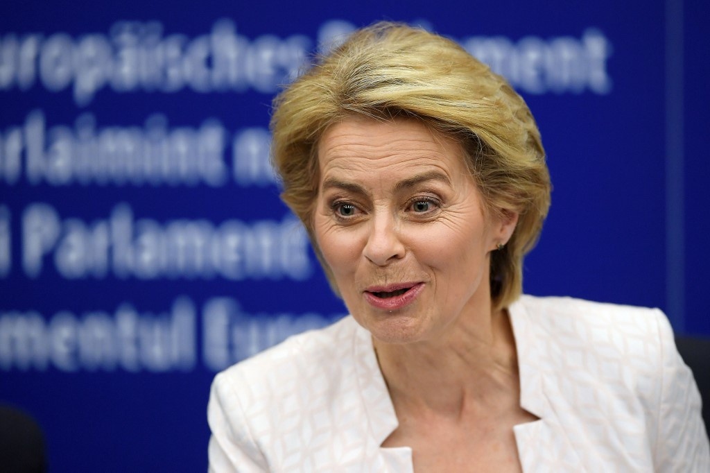 Bà Ursula von der Leyen (Ảnh: AFP)