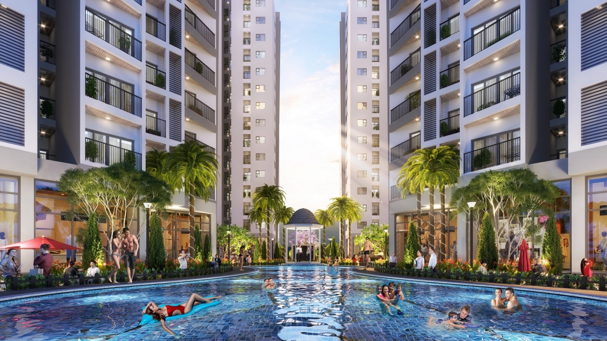 Le Grand Jardin hội tụ hơn 40 tiện ích đa dạng